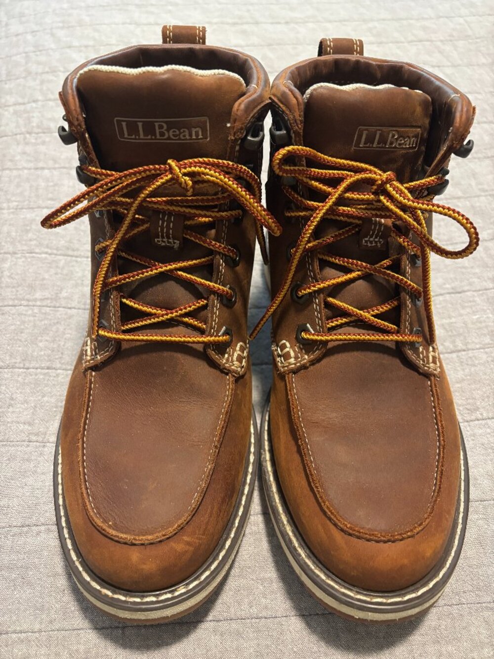 Women's Stonington Boots, Moc Toe, 7.5 size